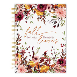 Fall for Jesus Spiral Notebook- 6/pk