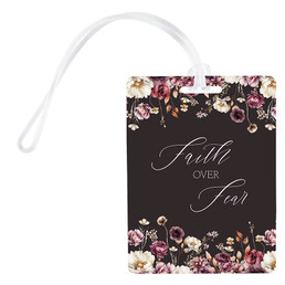 Faith Over Fear Travel Tag- 24/pk