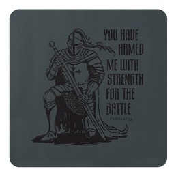 Armored in Strength Mouse Pad 4/pk