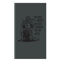 Armored in Strength Travel Journal- 12/pk