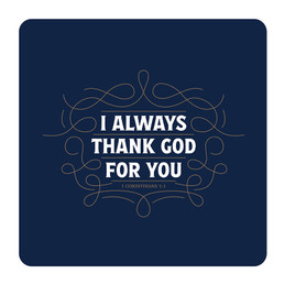 Thank God for You Magnet- 36/pk