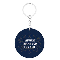 Thank God for You Acrylic Keychain- 12/pk