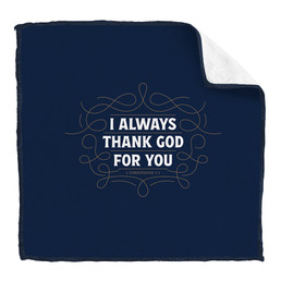 Thank God for You Expanding Washcloth- 6/pk