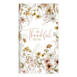 Thankful for You Travel Journal- 12/pk
