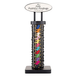 Stone Tie Bracelets Filled Display (24 pcs)