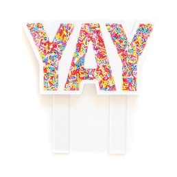 Cake Topper - YAY