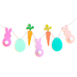 Acrylic Garland - Easter Icons