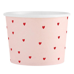Paper Treat Cups - Red Heart
