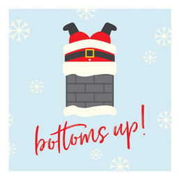Beverage Napkins - Bottoms Up