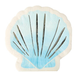 Lunch Napkins - Watercolor Coastal