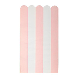 Guest Napkins - White Pinwheel