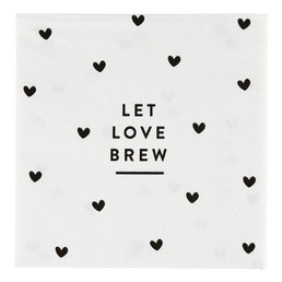 Cocktail Napkins - Let Love Brew