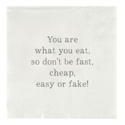 Face to Face Paper Cocktail Napkins - Fast, Easy Cheap