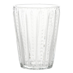 Face to Face Everyday Glass - White Stripe