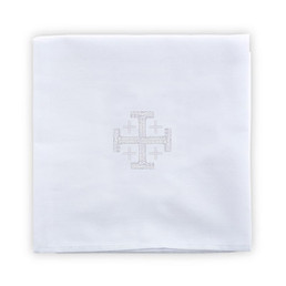 100% Cotton Jerusalem Cross Corporal - 4/pk