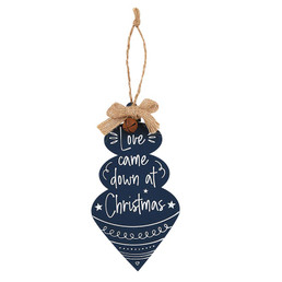 Love Came Down at Christmas Jingle Ornament - 12/pk