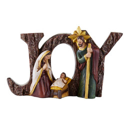 JOY Nativity Figurine - 8/pk
