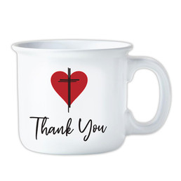Thank You Coffee Mug with Gift Wrap - 4/pk