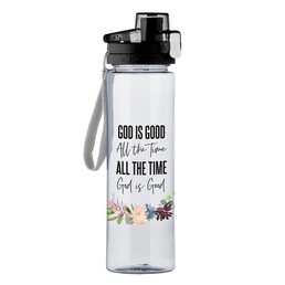 God is Good All the Time Water Bottle - 4/pk