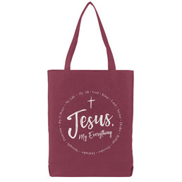 Jesus, My Everything Tote Bag - 12/pk