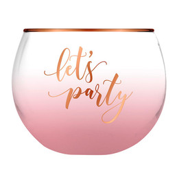 Roly Poly Glass - Let's Party 10-04859-269