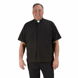 Panama Short Sleeve Clergy Shirt