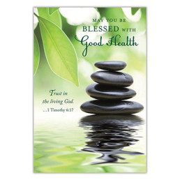 May You Be Blessed With Good Health - Get Well Card