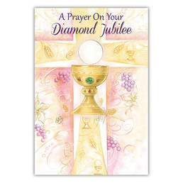 A Prayer on Your Diamond Jubilee - 60th Jubilee Anniversary Card