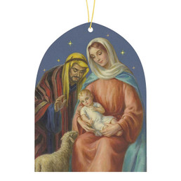 Prince of Peace Wood Ornament