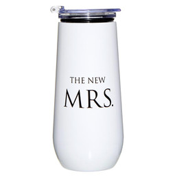 Face to Face Champagne Tumbler - The New Mrs.