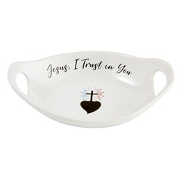 Jesus, I Trust in You Prayer Bowl - 2/pk