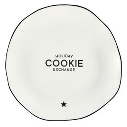 Ceramic Plate - Cookie Exchange