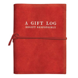Face to Face Suede Journal - Gift Guide: Regift Responsibly