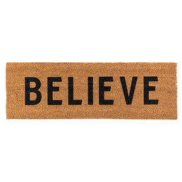 Coir Doormat - Believe