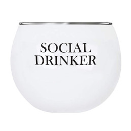 Face To Face Roly Poly Glass - Social Drinker