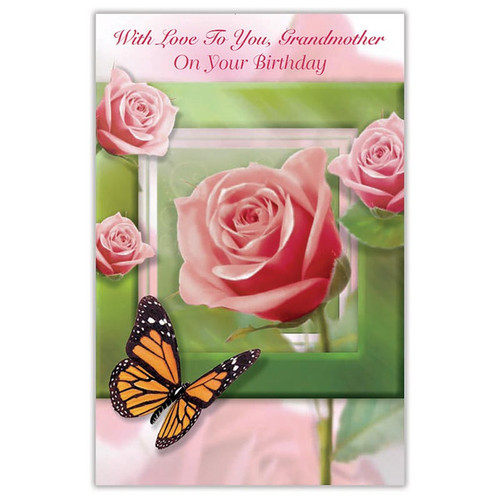Love on Your Birthday - Grandmother Birthday Card