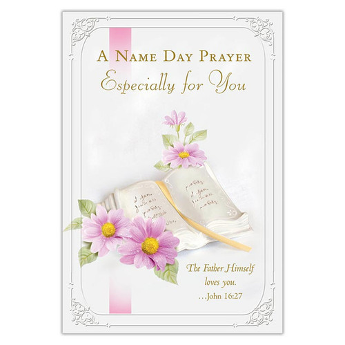 A Name Day Prayer Especially For You Card
