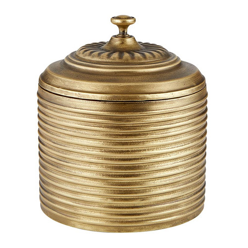 Gold Metal Pot - Large