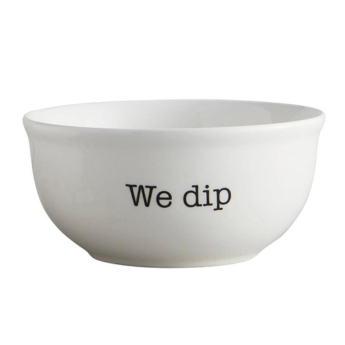 Ceramic Bowl - We Dip