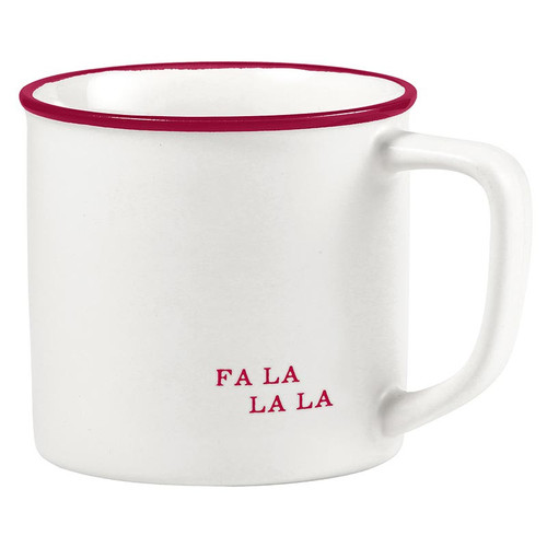 Face to Face Coffee Mug - FA LA LA LA LA