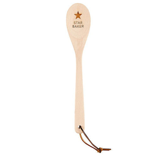 Wooden Baking Spoons - Star Baker