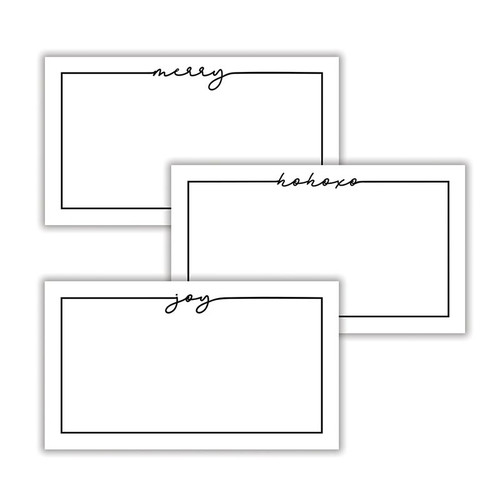 Placecards - Modern - Set of 36