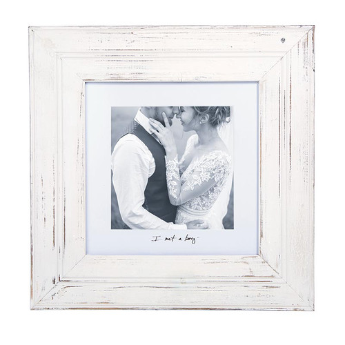 Face to Face Photo Frame - I Met A Boy