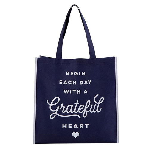 Tote - Begin Each Day with a Grateful