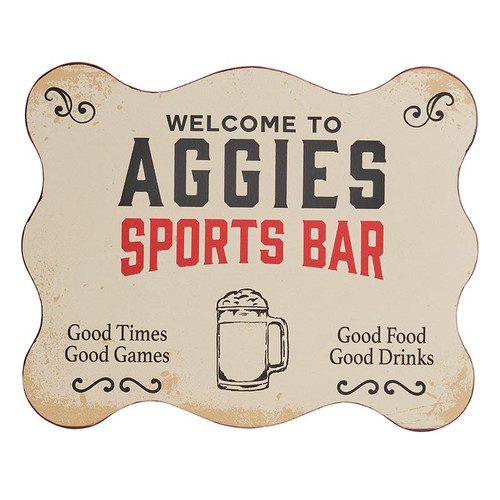 Aggie Bar Sign