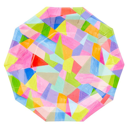 Decagon Paper Plates - Shapes