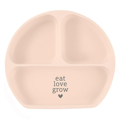 Silicone Plate - Eat. Love. Grow.