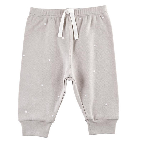 Little Blessings Pants-Grey Stars