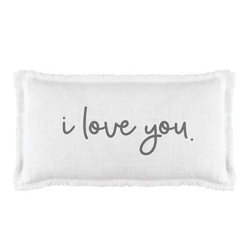 Lumbar Pillow - I love you.