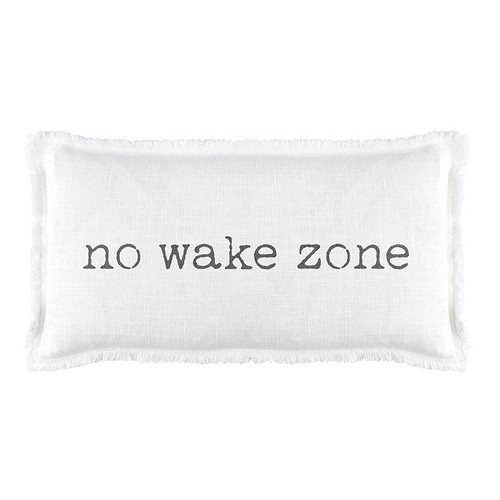 Lumbar Pillow - No Wake Zone